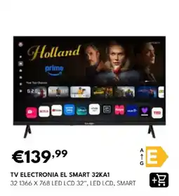 Radio Popular Tv electronia el smart 32ka1 promoção