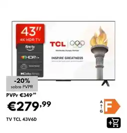 Radio Popular Tv tcl 43v6d promoção