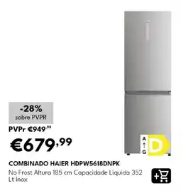 Radio Popular Combinado haier hdpw5618dnpk promoção
