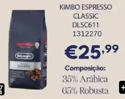 Radio Popular kimbo espresso classic promoção