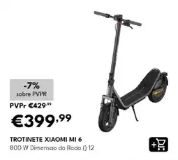 Radio Popular trotinete xiaomi mi 6 promoção