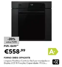 Radio Popular Forno smeg sfp6201tb promoção