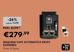 Radio Popular maquina cafe automatica krups promoção