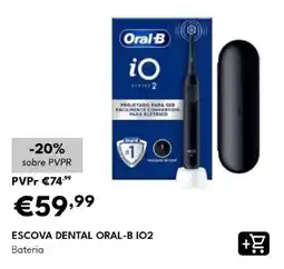 Radio Popular escova dental oral-b io2 bateria promoção