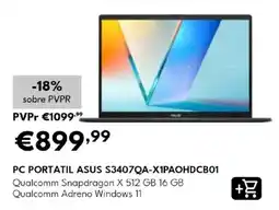 Radio Popular pc portátil asus s3407qa-x1pao hdcbo1 promoção