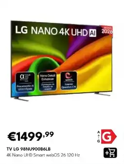 Radio Popular Tv lg 4k nano uhd smart webos 26 120 hz promoção