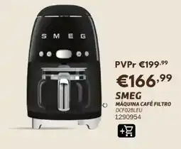 Radio Popular SmeG máquina café filtro promoção