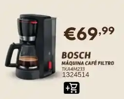 Radio Popular bosch máquina café filtro promoção