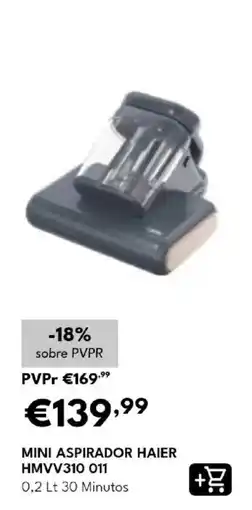 Radio Popular mini aspirador haier promoção