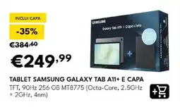 Radio Popular tablet samsung galaxy tab a11+ e capa promoção