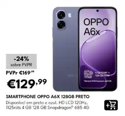 Radio Popular smartphone oppo a6x 128gb preto promoção