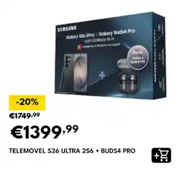 Radio Popular Samsung telemovel s26 ultra 256 + buds4 pro promoção