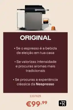 Radio Popular Original nespresso promoção