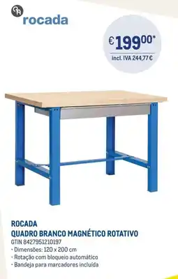 Makro rocada quadro branco magnético rotativo promoção