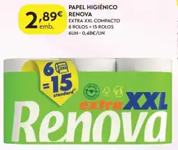 Spar Papel higiénico renova promoção