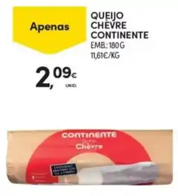 Continente Queijo chèvre continente promoção