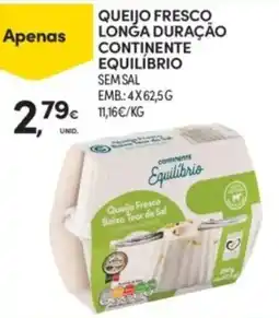 Continente Queijo fresco continente equilíbrio promoção