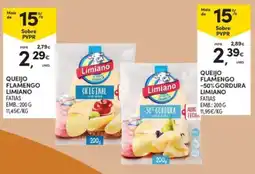 Continente Queijo flamengo limiano fatias promoção