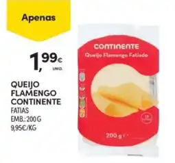 Continente Queijo flamengo continente fatias promoção