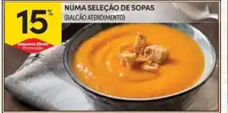 Continente Numa seleção de sopas promoção