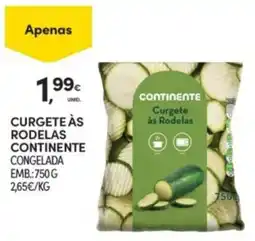 Continente Curgete às rodelas continente promoção