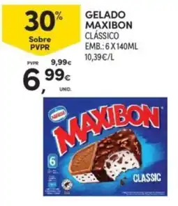 Continente gelado maxibon clássico promoção