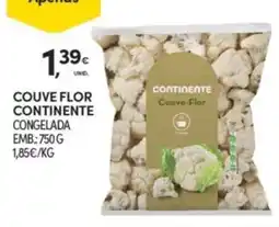 Continente Couve-flor continente promoção