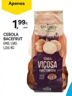 Continente cebola bacefrut promoção