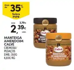 Continente Manteiga amendoim calvé promoção