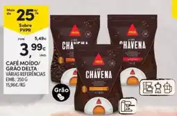 Continente Café moído grão delta promoção