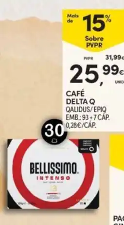 Continente Bellissimo Intenso promoção