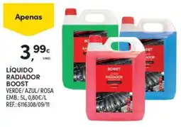 Continente Líquido radiador boost promoção
