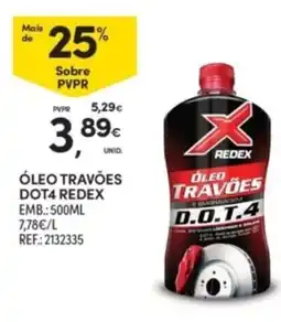 Continente óleo travões dot4 redex promoção
