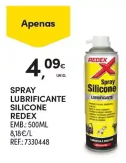 Continente spray lubrificante silicone re dex promoção