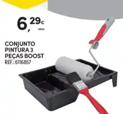 Continente conjunto pintura 3 peças boost promoção