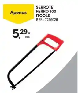 Continente Serrote ferro itools promoção