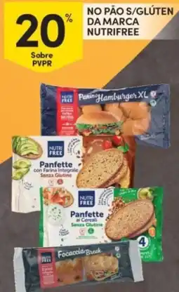 Continente No pão s/glúten da marca nutrifree promoção