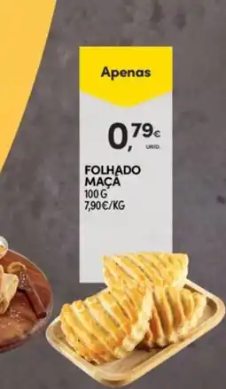 Continente folhado maçã promoção