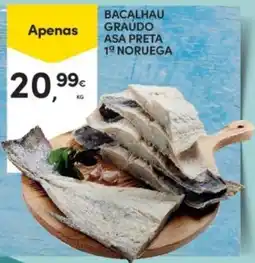 Continente Bacalhau graudo asa preta 1ª noruega promoção