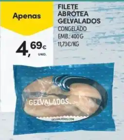 Continente filete abrótea gelvalados promoção