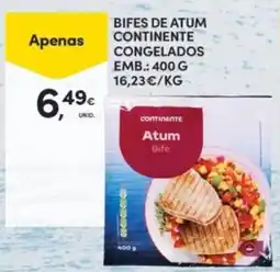 Continente Bifes de atum continente promoção