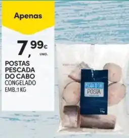 Continente Postas pescada do cabo promoção