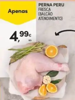 Continente Perna peru fresca promoção