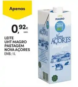 Continente Leite uht magro pastagem nova açores promoção