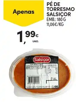 Continente Pé de torresmo salsicor promoção