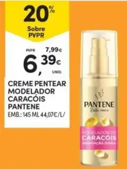 Continente Creme pentea modelador caracóis pantene promoção