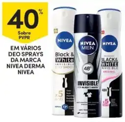 Continente deos sprays nivea derma nivea promoção