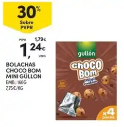 Continente Bolachas choco bom mini gullón promoção