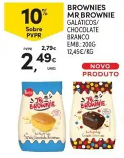 Continente Mr brownie brownies galáticos chocolate branco promoção