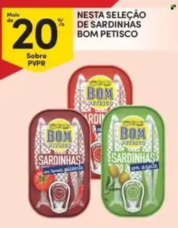 Continente Bom petisco sardinhas em azeite promoção